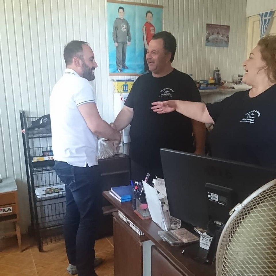 Νέα Αρτάκη-Απλόχερα στήριξη στο Χατζηγιαννάκη-ΦΩΤΟ