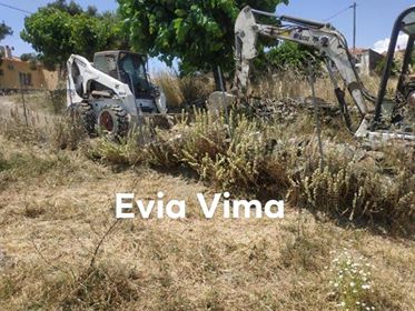 Διάνοιξη δρόμου στα Λέπουρα του Δήμου Κύμης Αλιβερίου