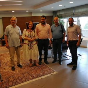 Ο υπ. βουλευτής Μίλτος Χατζηγιαννάκης περιόδευσε στις δημόσιες υπηρεσίες Χαλκίδας