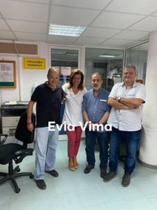 Άννα Παππά- Επίσκεψη στο Δήμο Χαλκιδέων, την Περιφερειακή Ενότητα Εύβοιας και το Νοσοκομείο Χαλκίδας