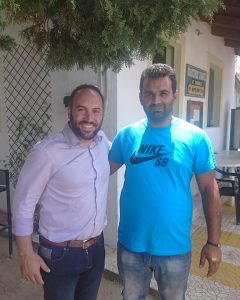 Χατζηγιαννάκης -Επίσκεψη στις εκλογές του Πολιτιστικού Συλλόγου Ελλήνων Τσιγγάνων – Rom εκ Χαλκίδας “Εύριπος”