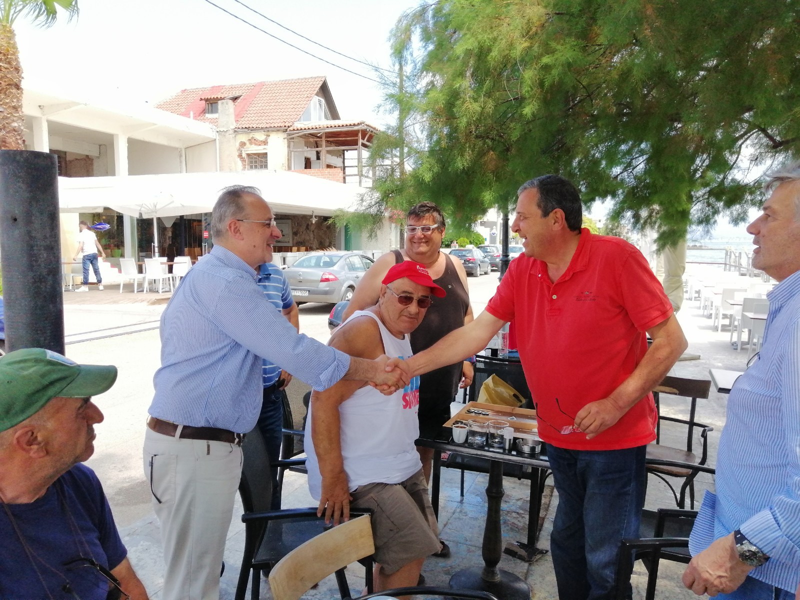 Στην Παραλία Αυλίδας ο Ζεμπίλης