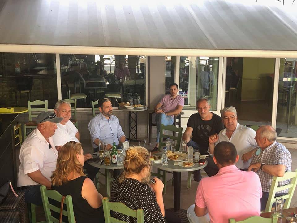 Την Κοινότητα Ανθηδώνας επισκέφθηκε σήμερα ο Σίμος Κεδίκογλου-ΦΩΤΟ