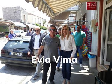 Αυλωνάρι-Θερμή υποδοχή στην πρόεδρο του ΚΙΝΑΛ-ΦΩΤΟ