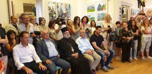 Στην έκθεση του Εργαστηρίου Τέχνης ο Δήμαρχος Χαλκιδέων