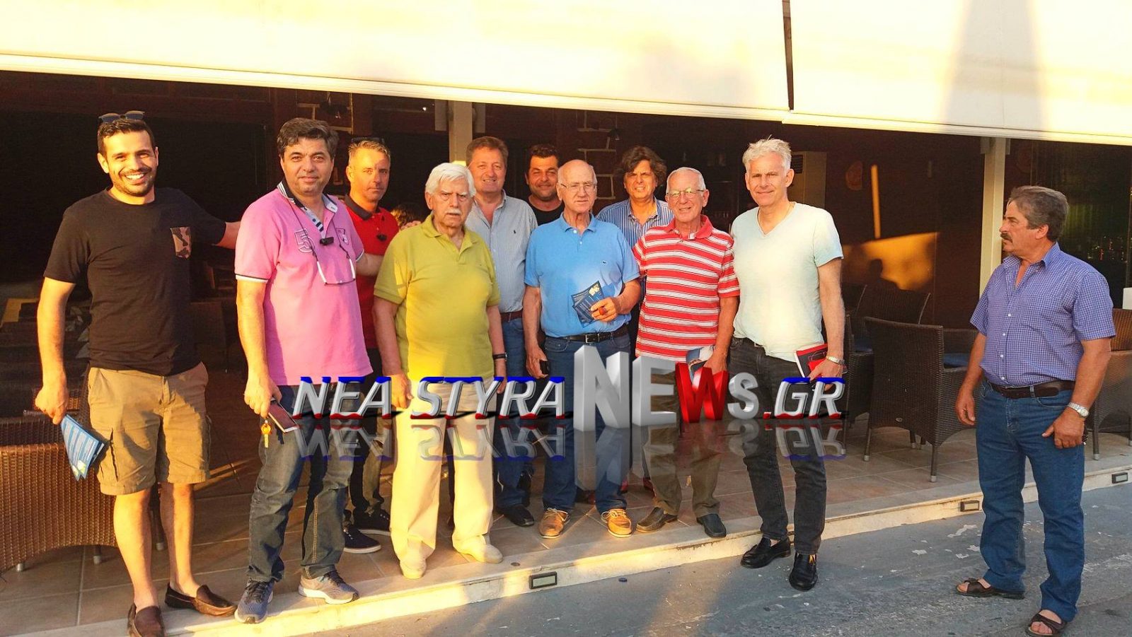 Ο υπ. βουλευτής ΝΔ Ευβοίας Σπύρος Πνευματικός επισκέφτηκε τα Νέα Στύρα