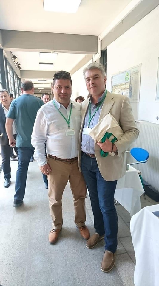 Συνάντηση Τσαπουρνιώτη με το δήμαρχο Δελφών