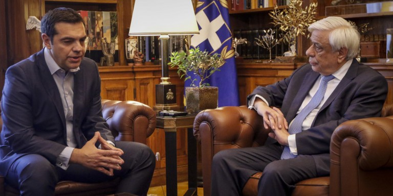 Τη Δευτέρα στις 18:30 στον Παυλόπουλο ο Τσίπρας -Προκηρύσσει εκλογές