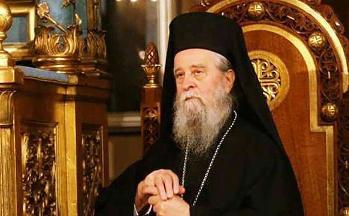 Στον εσπερινό του Αγ. Πνεύματος στον Ι.Ν. Αγ. Τριάδος Κριεζών ο Μητροπολίτης Καρυστίας&Σκύρου