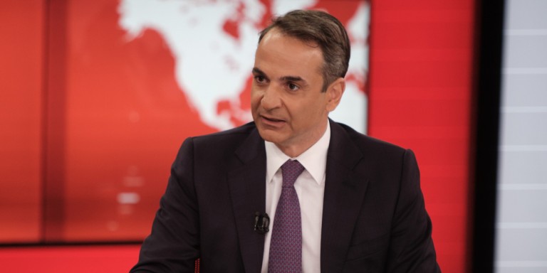 Συνέντευξη Μητσοτάκη στον Alpha με δέκα δημοσιογράφους