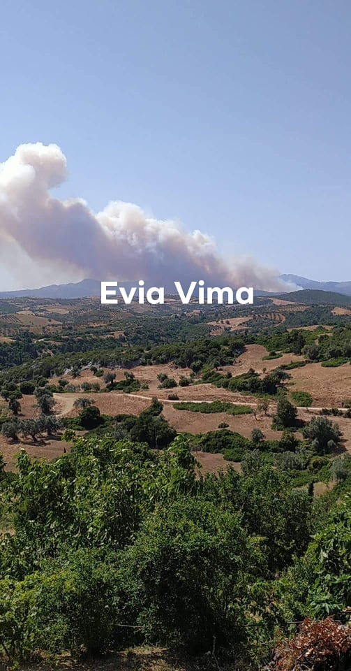 Ανεξέλεγκτη η φωτιά σε Μακρυχώρι-Μανίκια-Δείτε το βίντεο