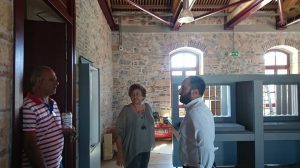 Επίσκεψη του υποψήφιου βουλευτή Χατζηγιαννάκη στο Αρχαιολογικό Μουσείο Χαλκίδας