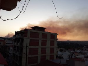 Ώρα 6:05π.μ, ξημέρωσε στον Δήμο Κύμης Αλιβερίου-Τα πρώτα υδροπλάνα κατευθύνονται στο Γαβαλά