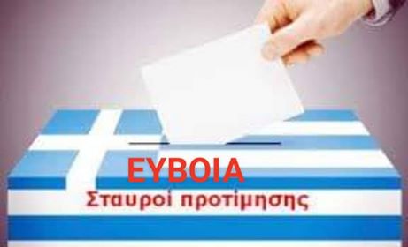 Σταυροί υποψηφίων της Εύβοιας για το 39,52%