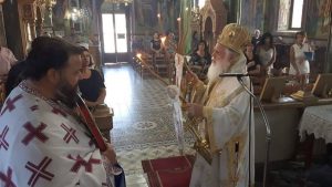 Ο Μητροπολίτης Θερμοπυλών στον Άγιο Νικόλαο Άνω Βάθειας