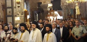 Ο Σίμος Κεδίκογλου στις λαμπρές εκδηλώσεις για τον εορτασμό της Αγ. Παρασκευής Πολιούχου Χαλκίδας