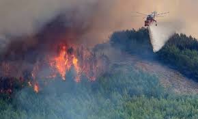 Υψηλός κίνδυνος πυρκαγιάς σήμερα στην Βόρεια Εύβοια-Χάρτης