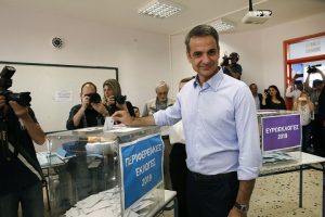 Στο Περιστέρι θα ψηφίσει ο Κυριάκος Μητσοτάκης Στο Περιστέρι θα ψηφίσει ο Κυριάκος Μητσοτάκης