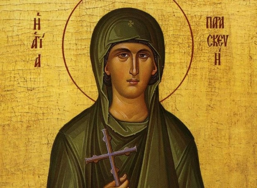 Αγία Παρασκευή-Η προστάτιδα  της όρασης