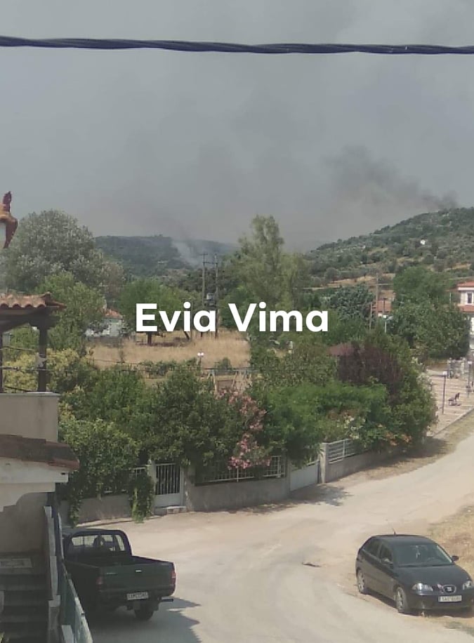 Νέα εστία πυρκαγιάς στη Δάφνη Αυλωναρίου-ΒΙΝΤΕΟ