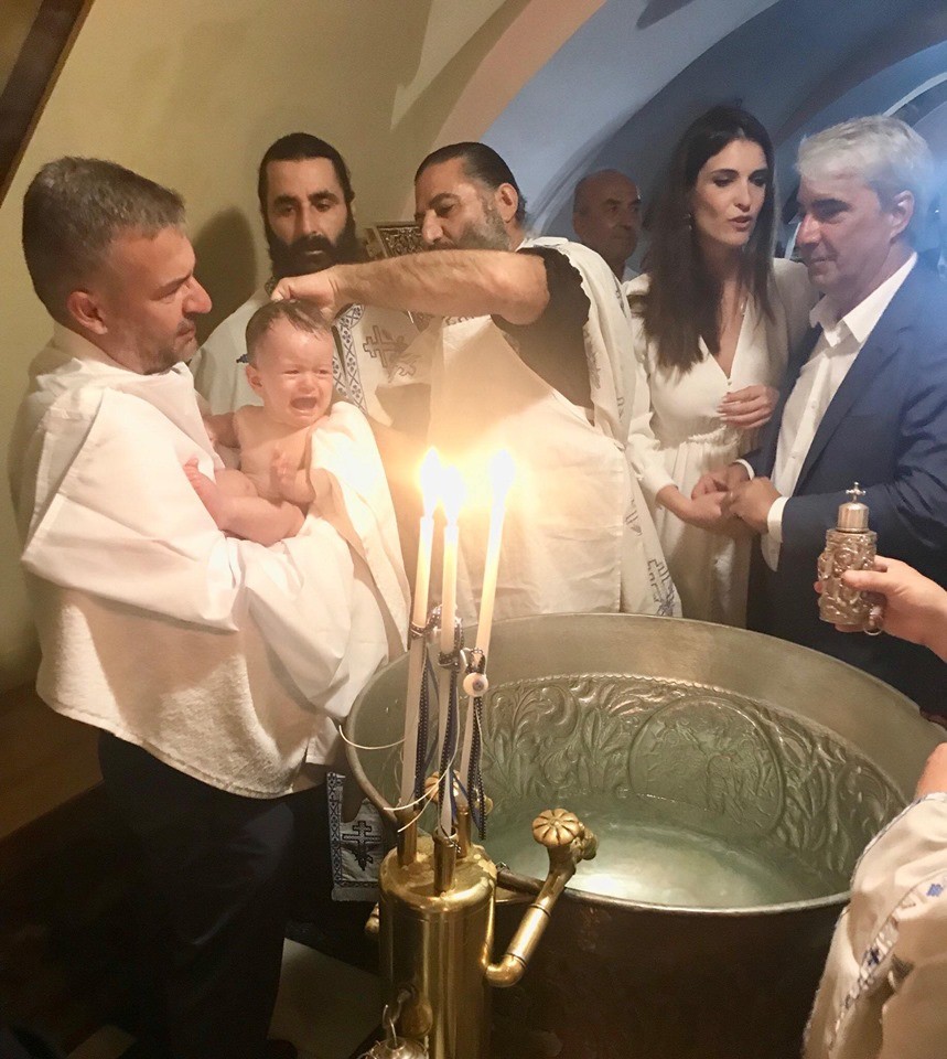 Το γιο του βάπτισε ο Σίμος Κεδίκογλου-Και το όνομα αυτού…Βασίλης