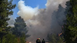 Ζητήθηκε βοήθεια από την Ευρώπη για τη μεγάλη φωτιά στην Εύβοια