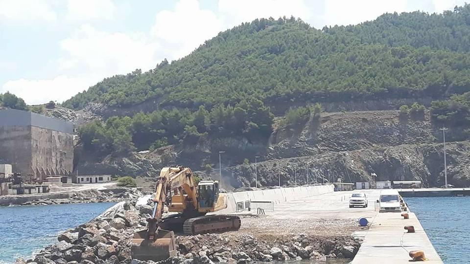 Οργανισμός Λιμένων Ν. Ευβοίας:Αποκατάσταση ζημιών από τον “Ζορμπά”