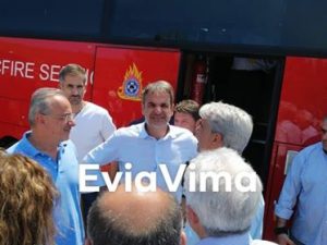 Προανήγγειλε αποζημιώσεις από την Εύβοια ο Κυριάκος Μητσοτάκης