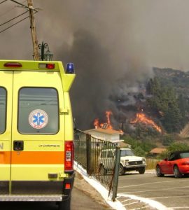 Ε.Κ.Α.Β. ΕΥΒΟΙΑΣ:Ενημέρωση σχετικά με τις πρόσφατες πυρκαγιές στην περιοχή Ψαχνών