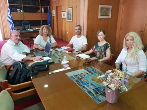 Συνάντηση Αγιοστρατίτη με εκπροσώπους της A La Grec