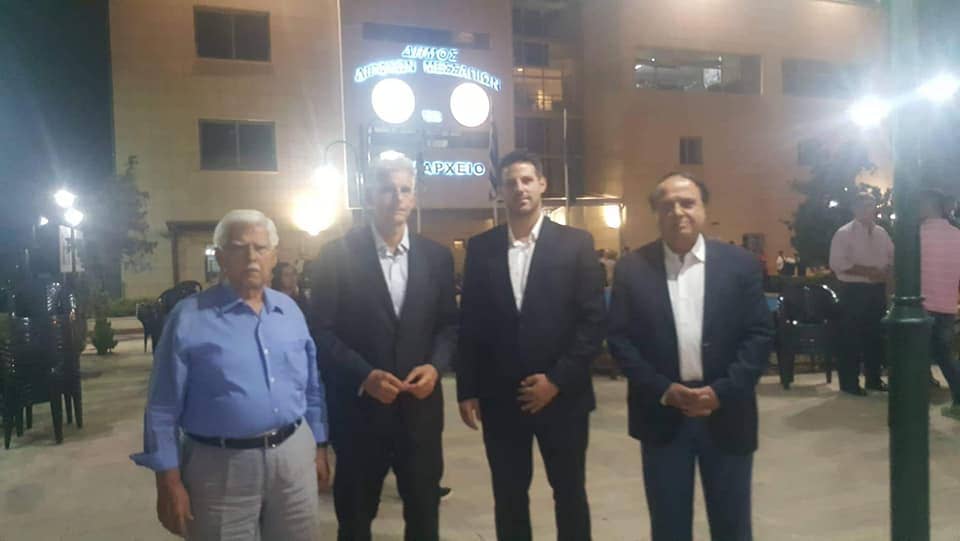 Στην ορκωμοσία του Δήμου Διρφύων Μεσσαπίων ο βουλευτής Ευβοίας Σ. Πνευματικός