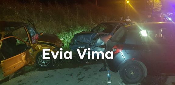 Νεότερη ενημέρωση για το τροχαίο στο Αυλωνάρι-ΦΩΤΟ