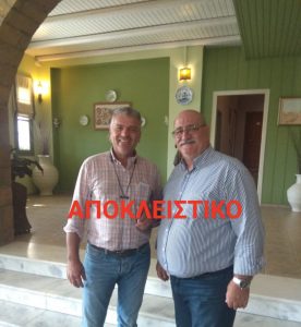 Από τη Λεμεσό στη Σκύρο για την ορκωμοσία του φίλου του, Nίκου Μαυρίκου