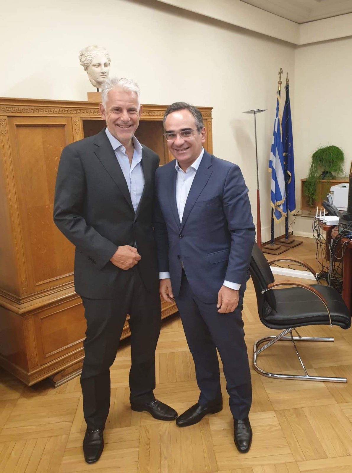 Συνάντηση Πνευματικού με τον υφυπουργό Υγείας