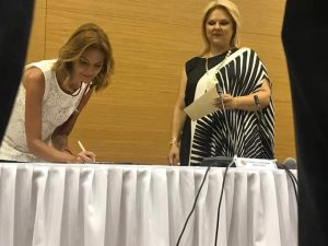 Έλαμψε με την παρουσία της η Βασιλική Κόντου