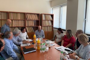 Σύσκεψη στη Διεύθυνση Δασών Ευβοίας υπό τον Κωστή Χατζηδάκη