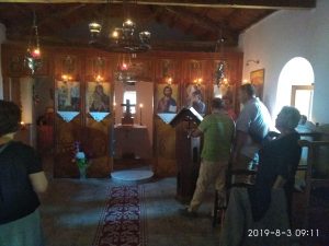 Καθιέρωση κάθε πρώτο Σάββατο του Αυγούστου τέλεσης Θείας Λειτουργίας στο Εξωκκλήσι του Αη-Ταξιάρχη πάνω από την  Ιστιαία
