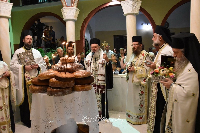 Β.Εύβοια-Με λαμπρότητα πανηγύρισε η Ιερά Μονή του Οσίου Δαυΐδ την Μεταμόρφωση του Σωτήρος