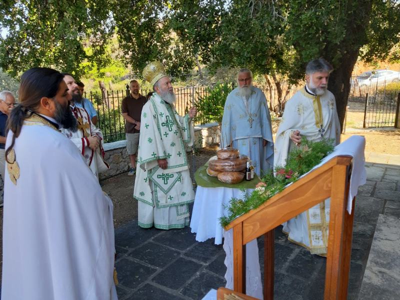 Εορτή του Οσίου Θεοδοσίου στην Ιερά Μονή Αγίου Νικολάου Γαλατάκη Λίμνης