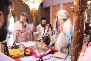 Χειροτονία νέου Ιεροδιακόνου στην Ιερά Μητρόπολη Χαλκίδος
