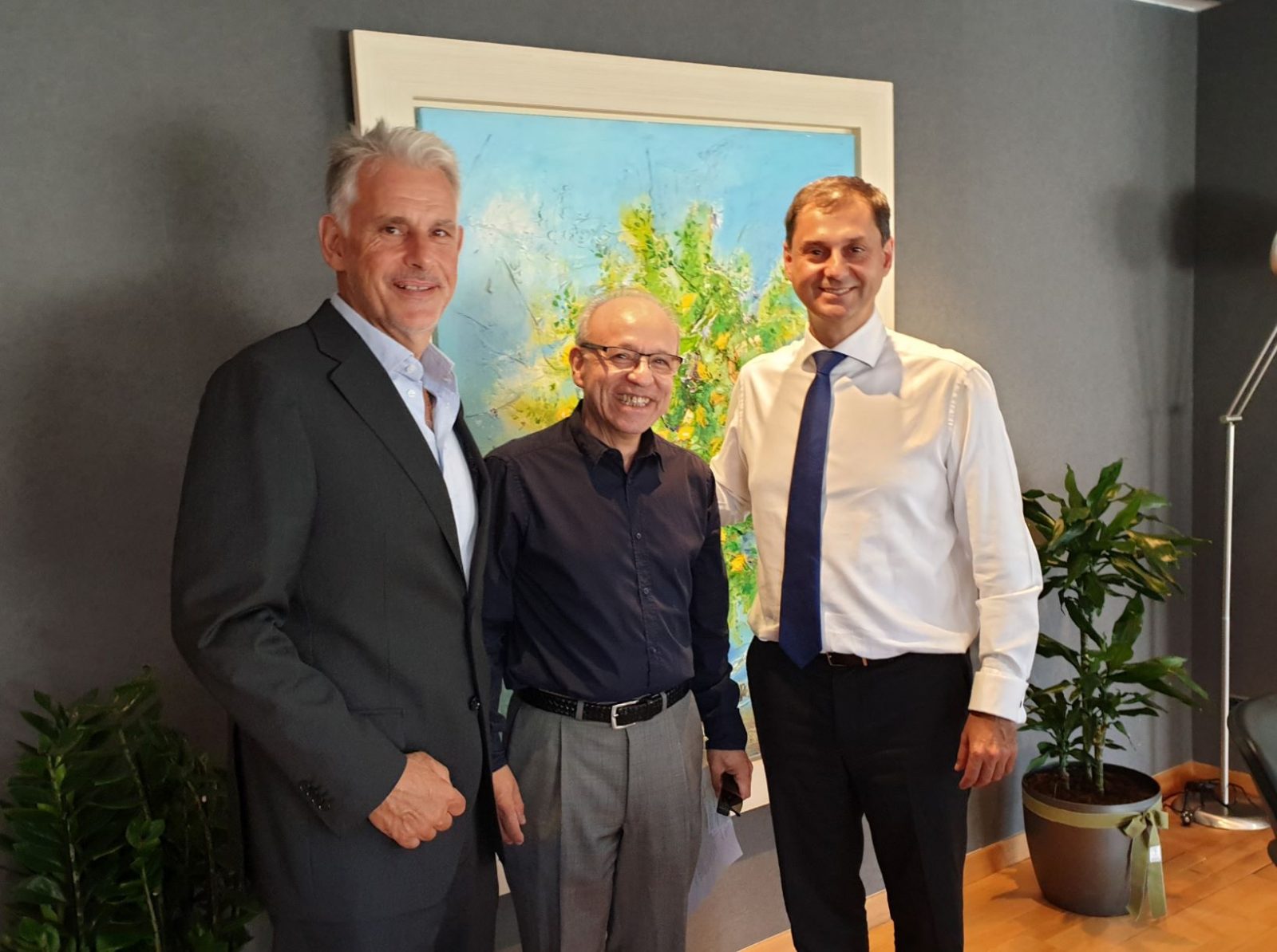 Συνάντηση του βουλευτή Σπύρου Πνευματικού και του Προέδρου της Ένωσης Ξενοδόχων Εύβοιας με τον Υπουργό και τον Υφυπουργό Τουρισμού