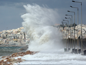 Έκτακτο δελτίο της ΕΜΥ για θυελλώδεις ανέμους