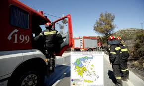 Συναγερμός για κίνδυνο πυρκαγιάς σήμερα σε Εύβοια και Αττική – 44 φωτιές εκδηλώθηκαν το Σάββατο