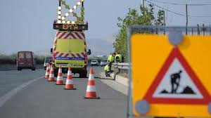 Κυκλοφοριακές ρυθμίσεις στα δύο ρεύματα  της Νέας Εθνικής Οδού Αθηνών – Λαμίας λόγω εργασιών στον κόμβο της Θήβας