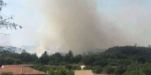 Μεγάλη φωτιά στην Κέρκυρα -Δόθηκε εντολή εκκένωσης σε δύο χωριά