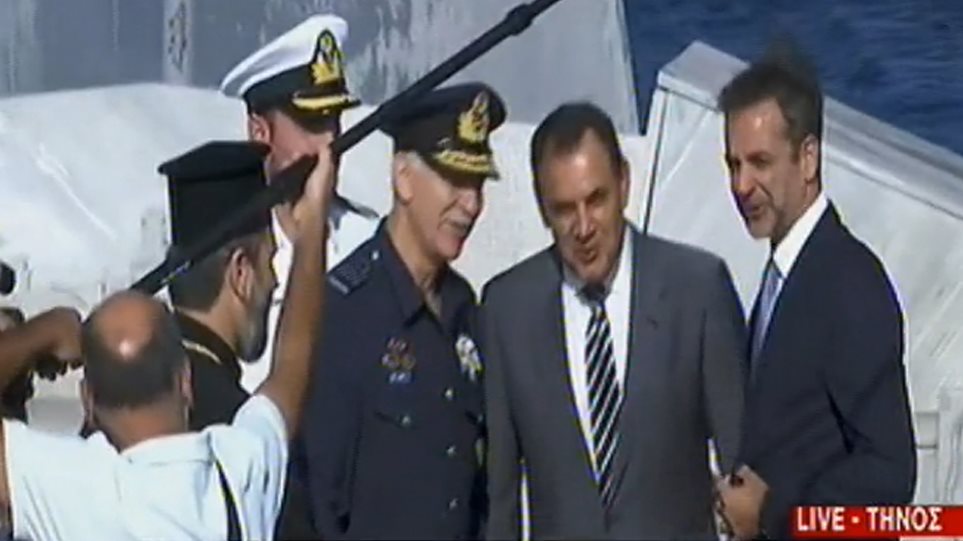 Στην Τήνο ο Κυριάκος Μητσοτάκης-BINTEO