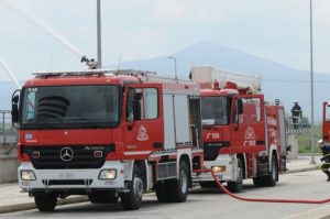Συναγερμός σήμανε στο Πυροσβεστικό Κλιμάκιο Αλιβερίου για φωτιά στο Αργυρό