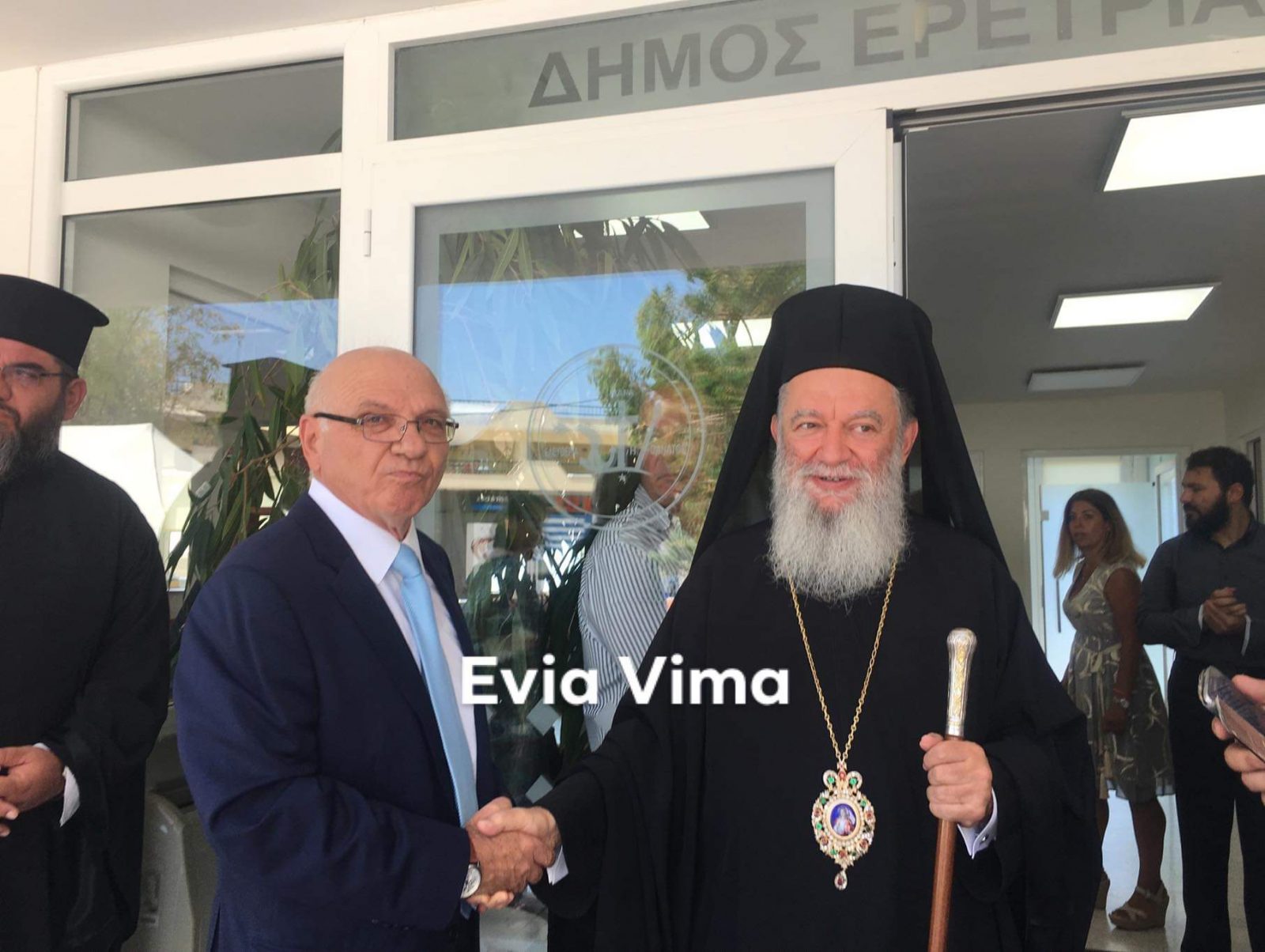 Ορκωμοσία νέου δημάρχου Ερέτριας Ιωάννη  Δημητρόπουλου [ΦΩΤΟ]