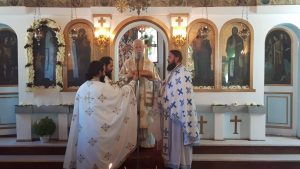 Εορτή Αποτομής Τιμίας Κεφαλής του Προδρόμου στην Ι.Μ. Καρυστίας και Σκύρου