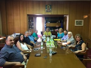 Με τη Διοικητική Επιτροπή του Επιμελητηρίου Εύβοιας συναντήθηκε η νέα Δήμαρχος Χαλκιδέων